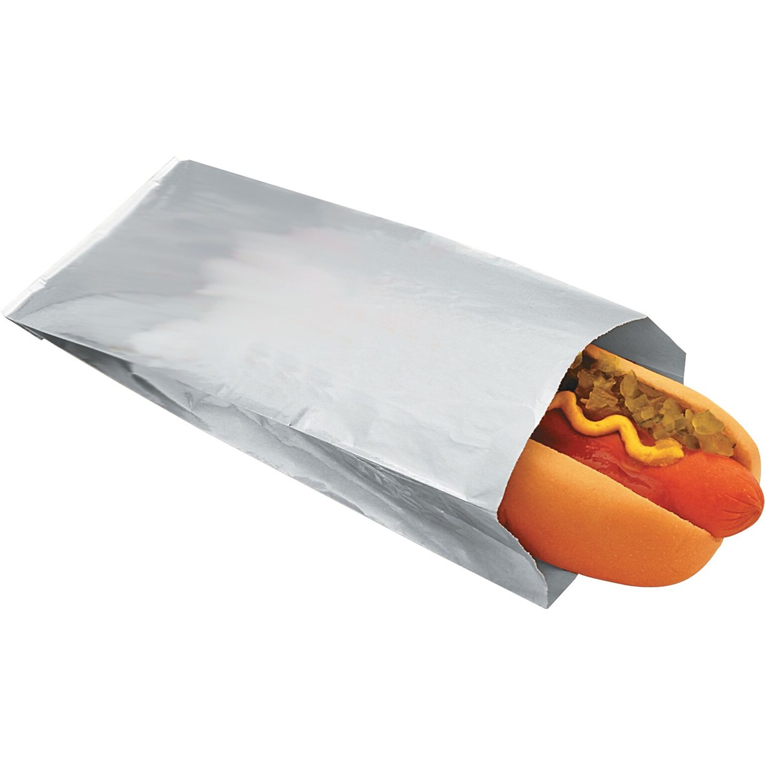 BAG FOIL HOT DOG 3.5x1.5x8.5  1M 5A12