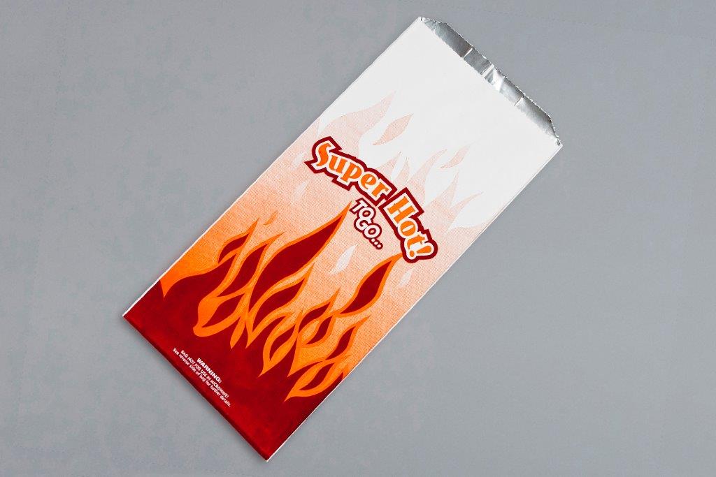 10210-BAG PAPER FOIL HOT SACK 