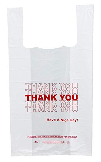 BAG PLS T-SHIRT HDPE LG 600CS 
12x7x22 