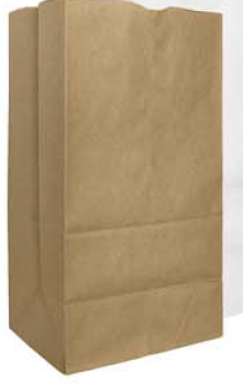 BAG PAP GROCERY 25SH HD 500CS  SQ50N