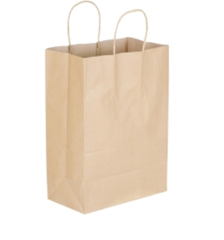 BAG GROCERY ROPE MEDIUM 250CS  1200110 10X5.5X 13.25