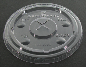 LID PLA COLD 9/12Z FLAT 1M  LGC1220/LGCA/1214