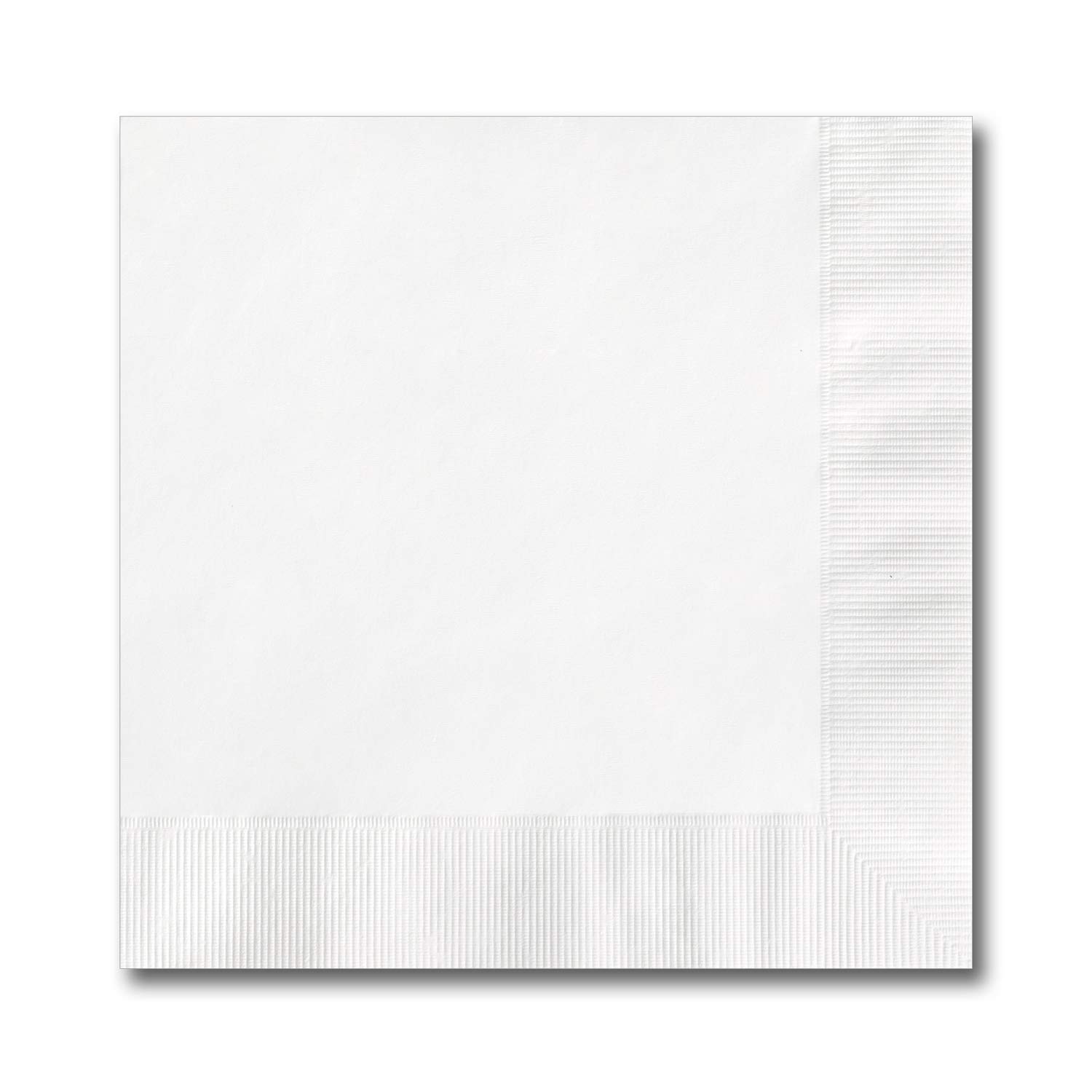 NAPKIN BEV 9X9-1PLY WHITE 4M  80130