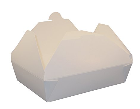 TAKE OUT BOX #3 65Z WHT 200CS  BGTW3 