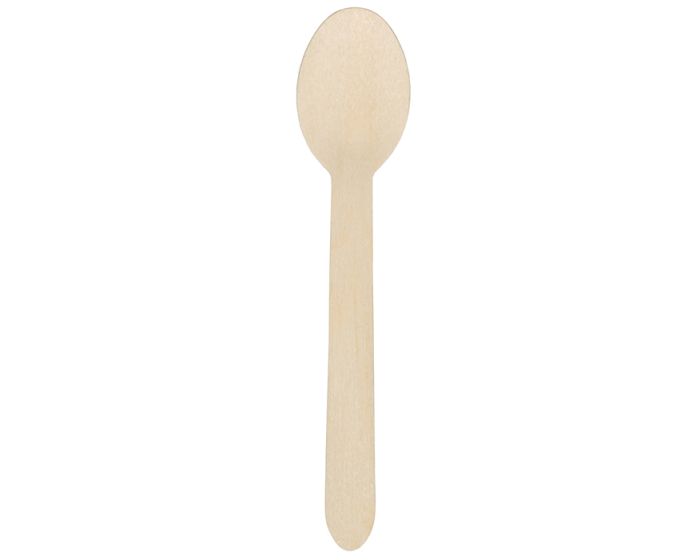 CUTLERY WOOD SPOON BULK 1M  883332