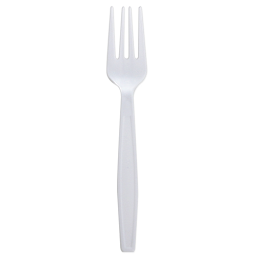 CUTLERY PLS FORK HD WHITE 1M  U2030W PP