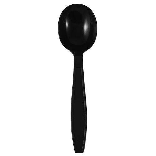 CUTLERY PLS SOUPSPOON X-HD BLK  1M U2032B