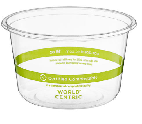 CONT PLA DELI 16Z CLEAR 1M  DC-CS-16