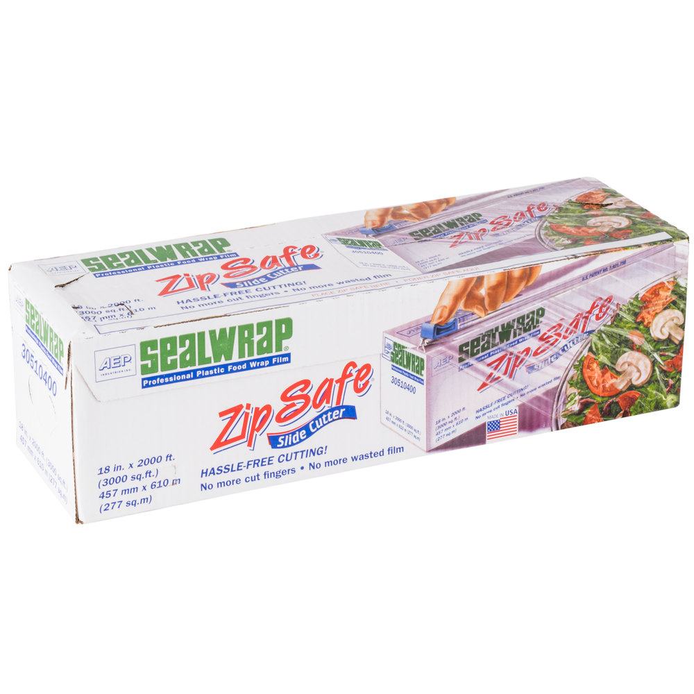 FILM WRAP 18X2M ZIPSAFE EACH  40g