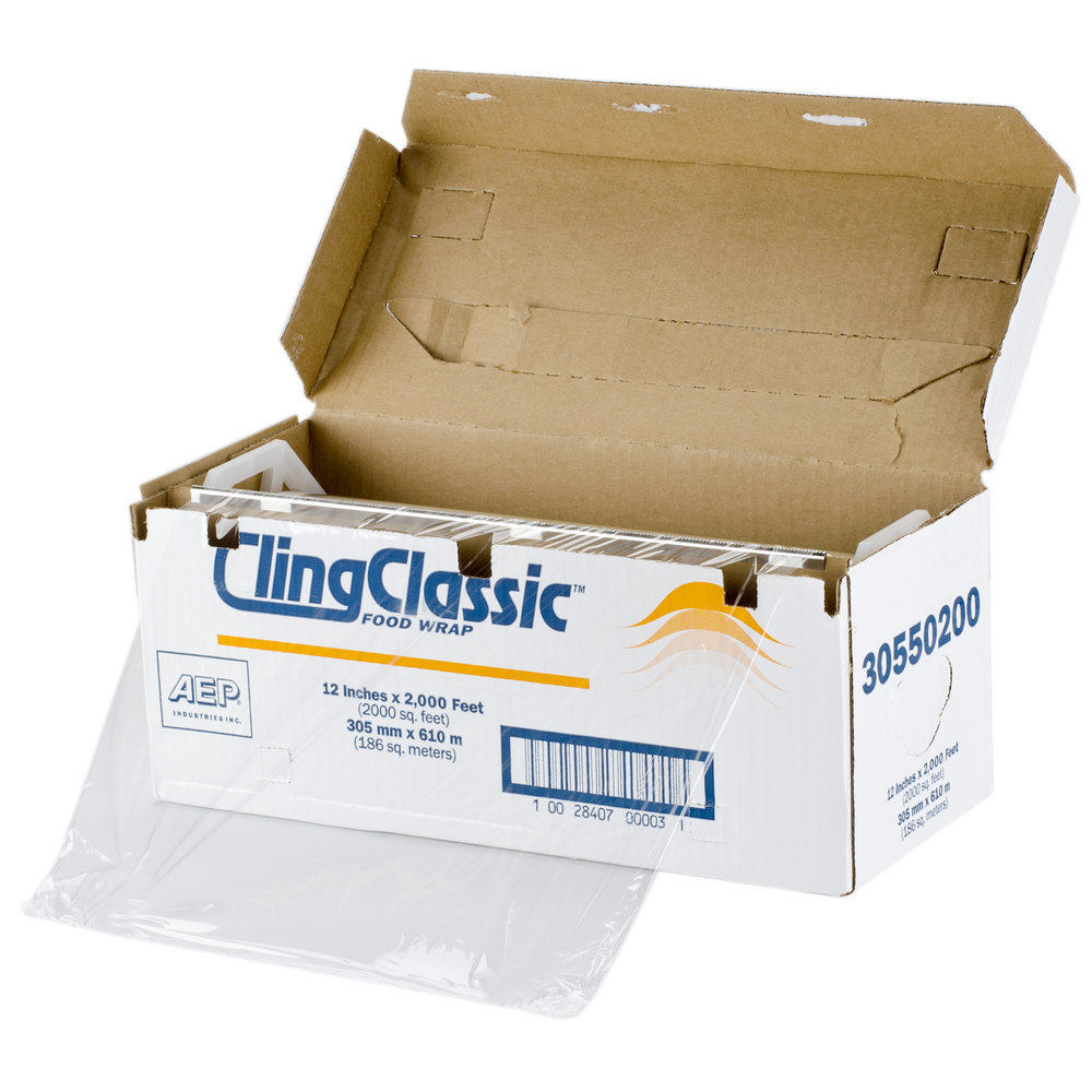 FILM WRAP 12X2M CLING CLASSIC  35g