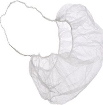 BEARD CVR WHT PP 1M DBRD-1000