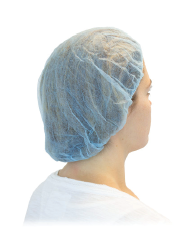 BOUFFANT CAP21&quot; BL 10/100 DBBL