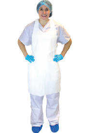 1806-APRON PLASTIC &amp; HAIRNET-CAP 