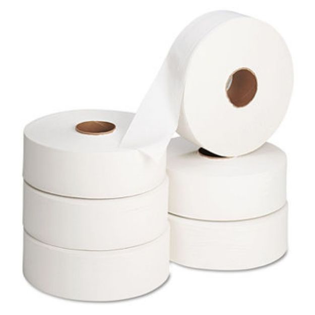 TOILET PAP ROLL JUMBO 12CS  DIS-37-627