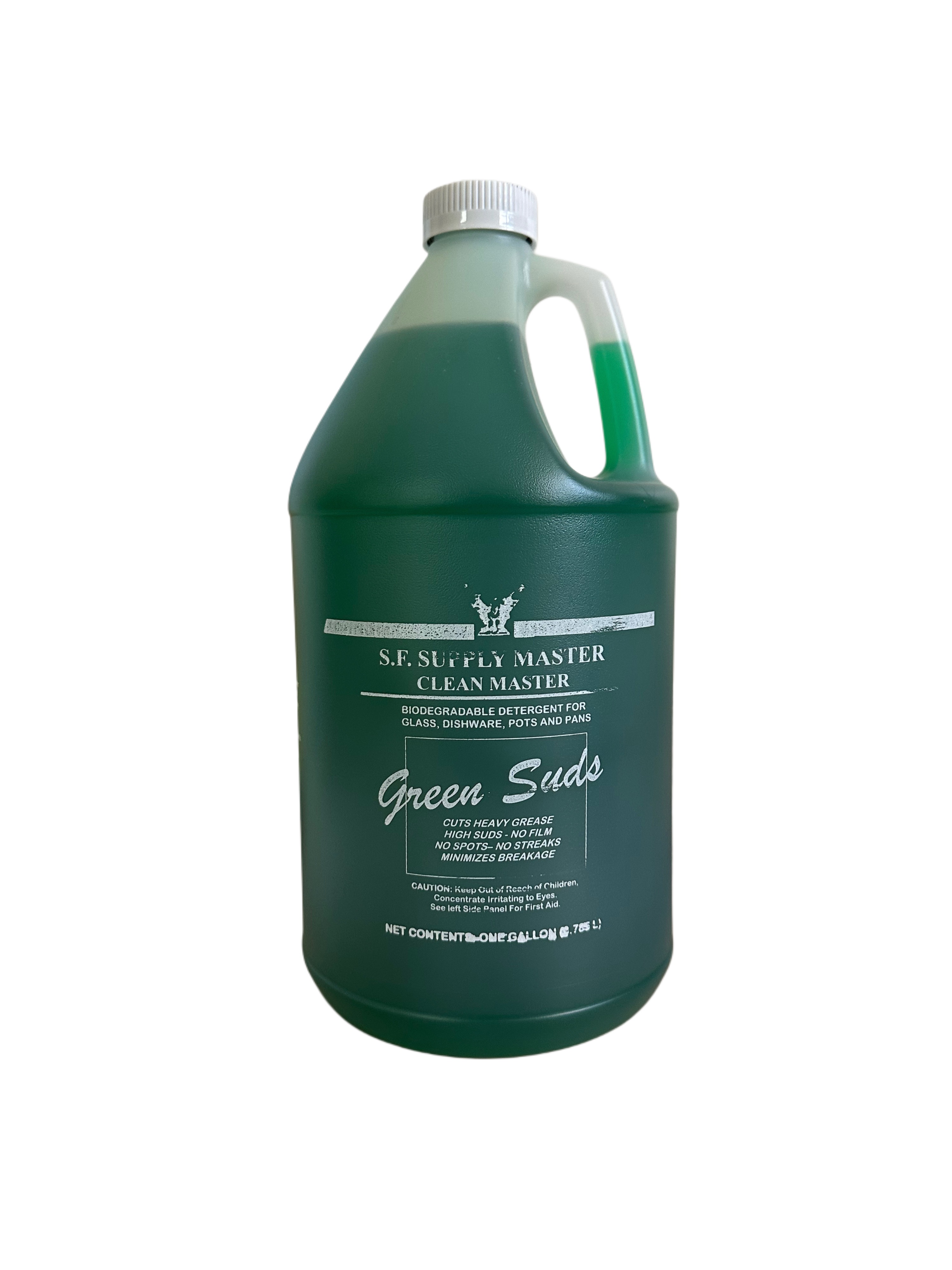 DETERGENT DISH GREEN SUDS 4/1G