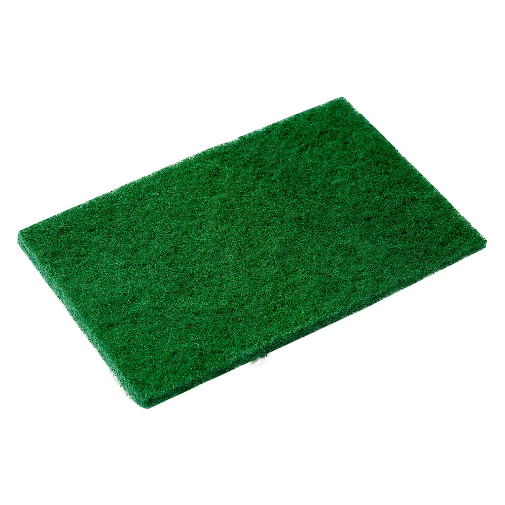 SCRUB SCOURING PAD GRN 6/10 60C