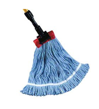 MOP HEAD LOOP LG BLU 4PLY 1EA