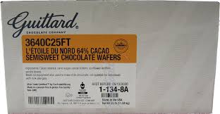 GUITTARD SEMI- WAFERS 25LB 64%