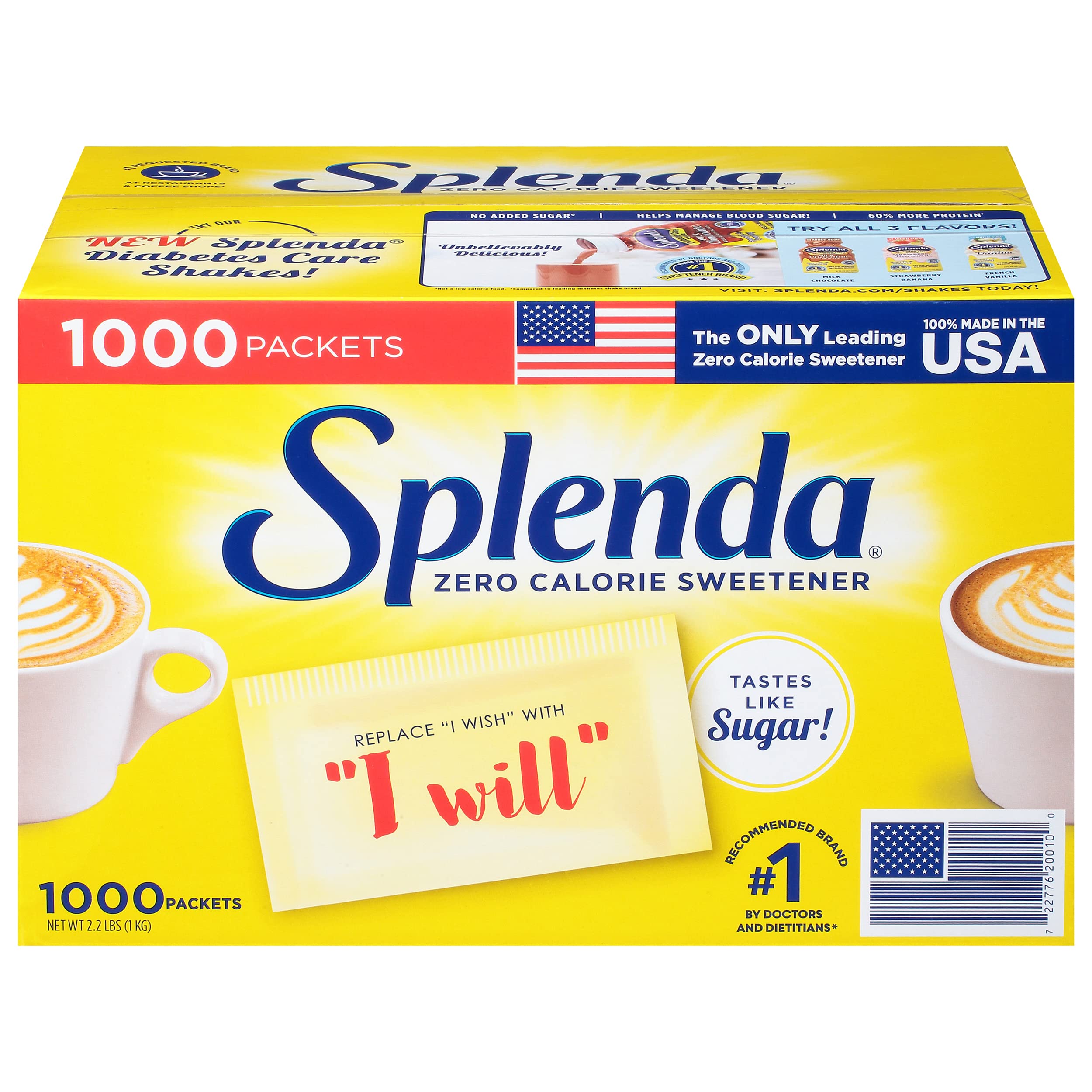 SUGAR PACKET SPLENDA 1M