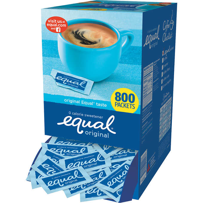 SUGAR PKT SWEET EQUAL BLU 1M