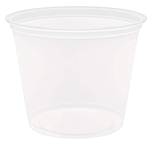 CUP PLS PORTION 5.5z CLEAR  2.5M 550PC
