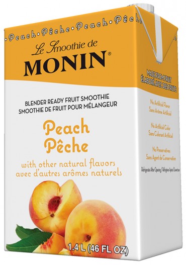 SMOOTHIE PEACH MONIN 6/46z