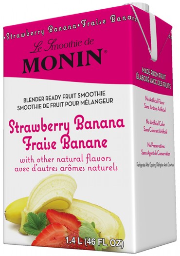 SMOOTHIE STRAWBERRY-BANANA  MONIN 6/46z