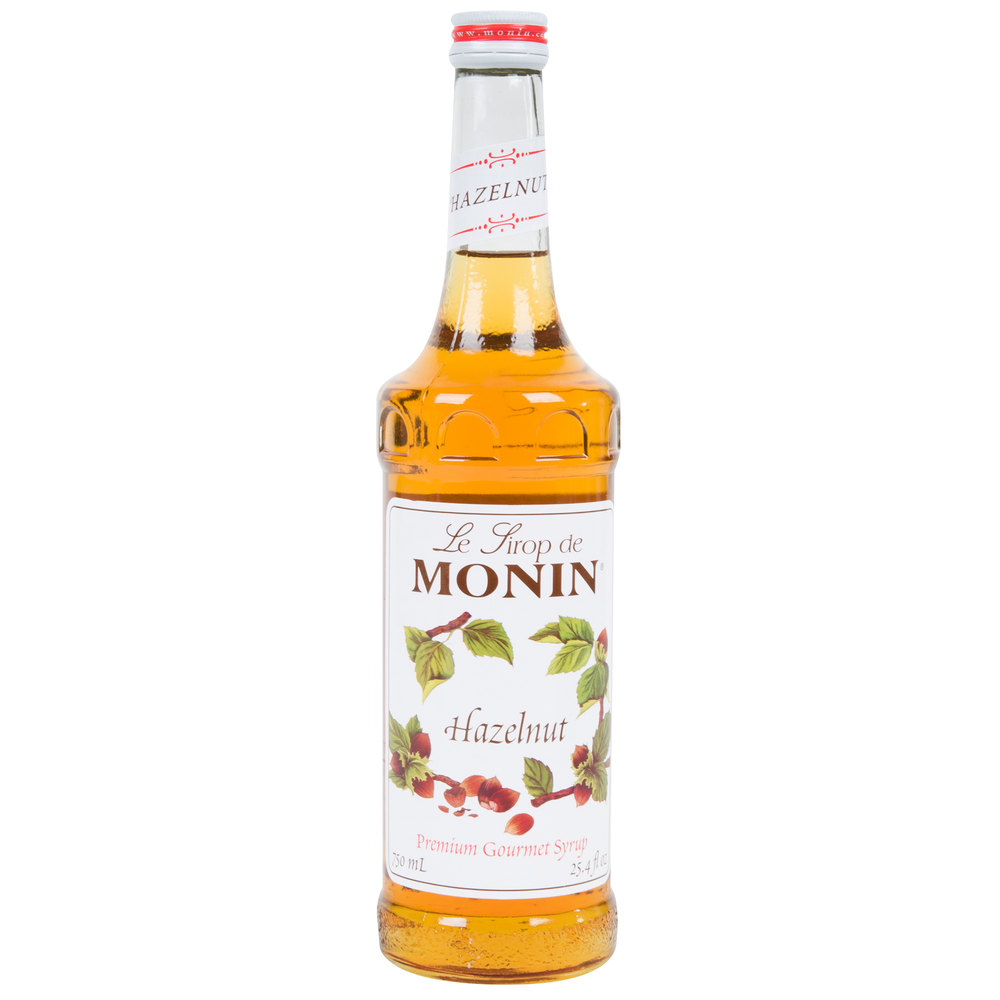 MONIN HAZELNUT FLAV 12/750ML