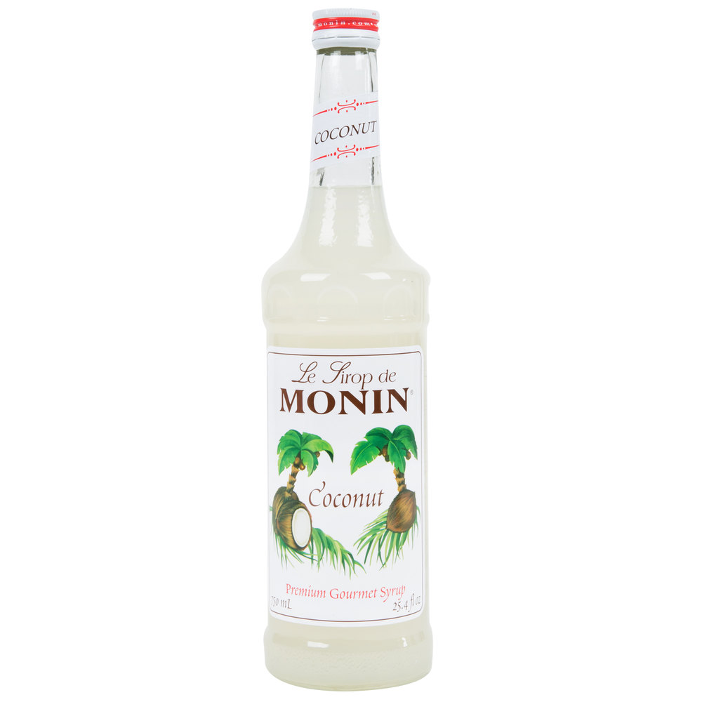 MONIN COCONUT FLAV 12/750ML