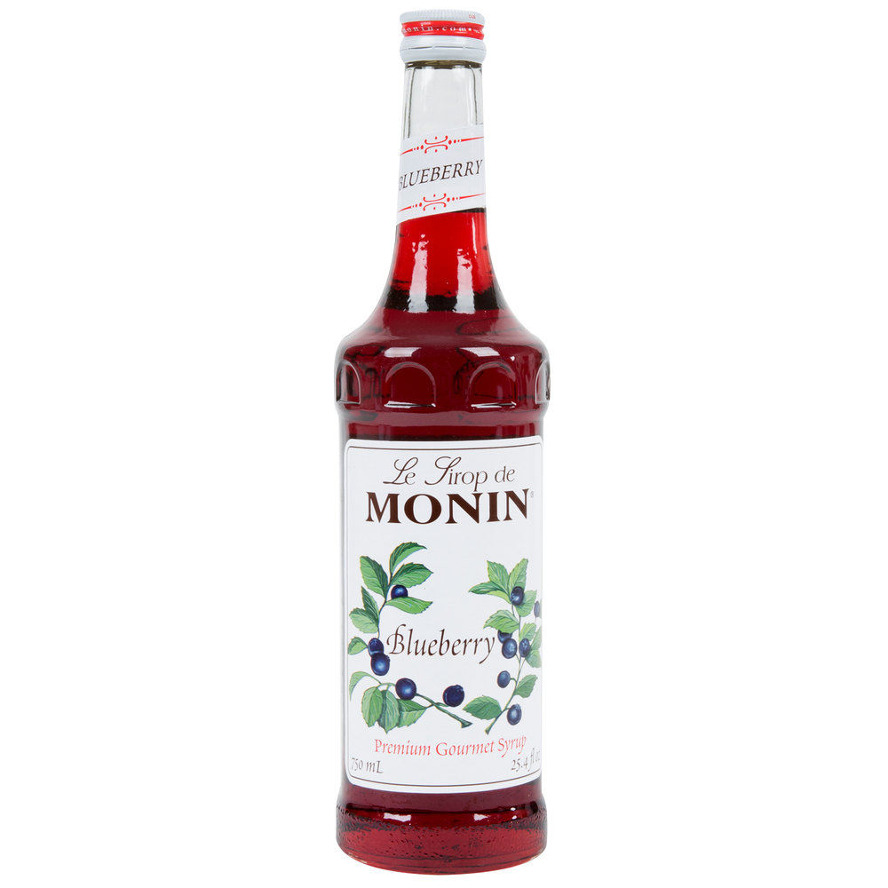 MONIN BLUEBERRY FLAV 12/750ML