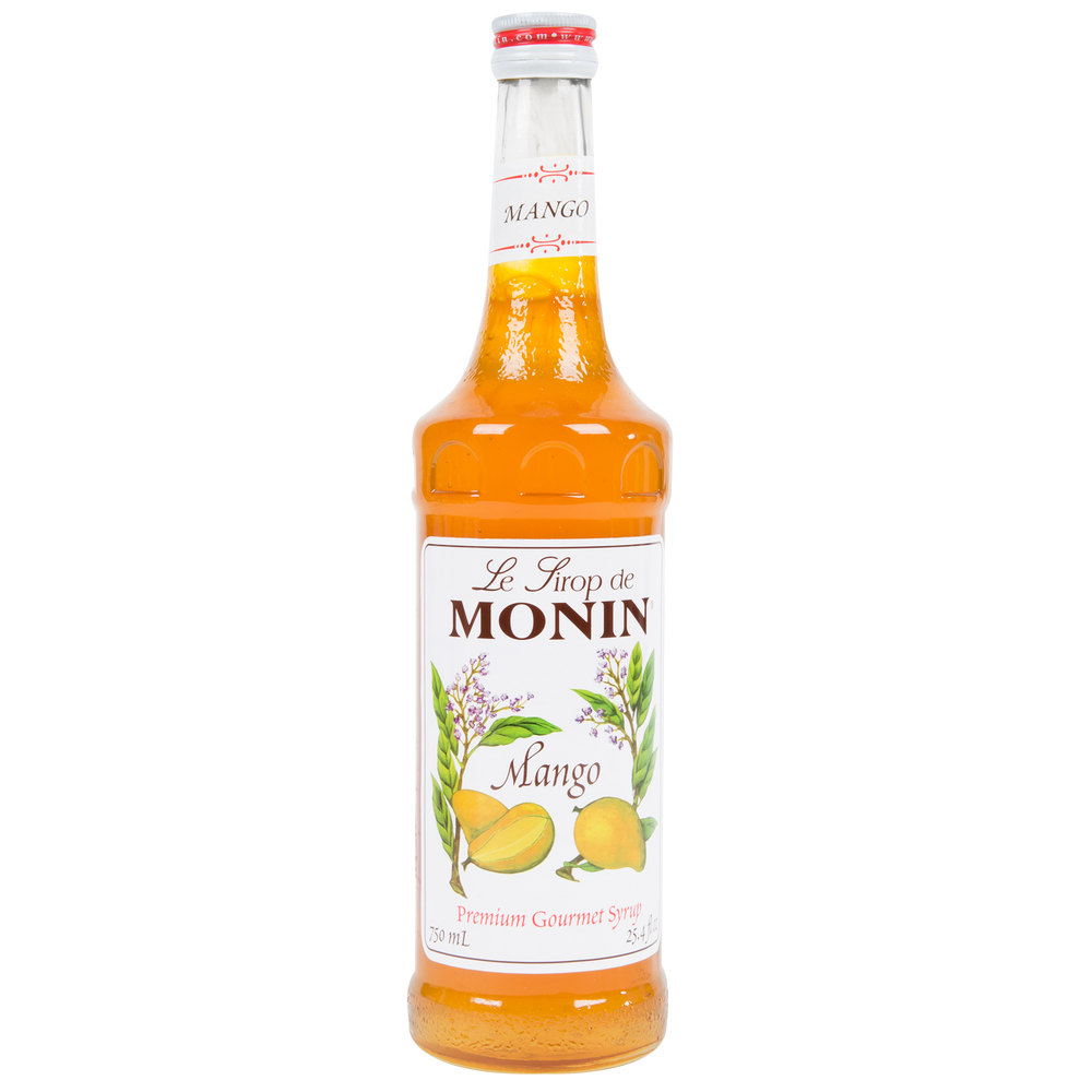 MONIN MANGO FLAV 12/750 ML