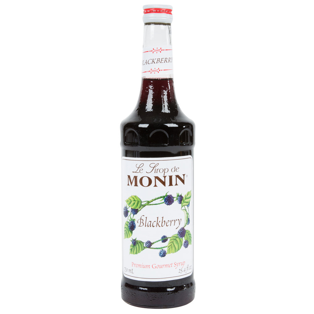 MONIN BLACKBERRY FLAV 12/750ML