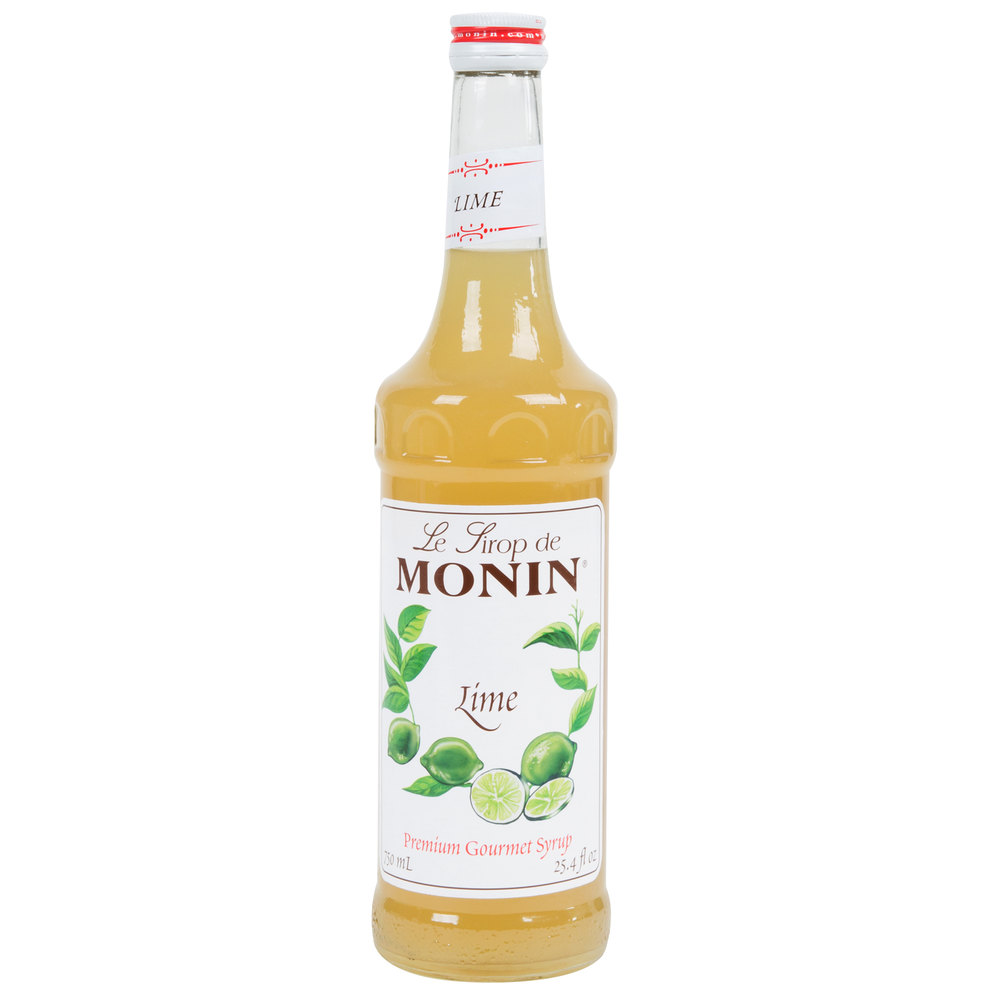 MONIN LIME FLAV 12/750 ML