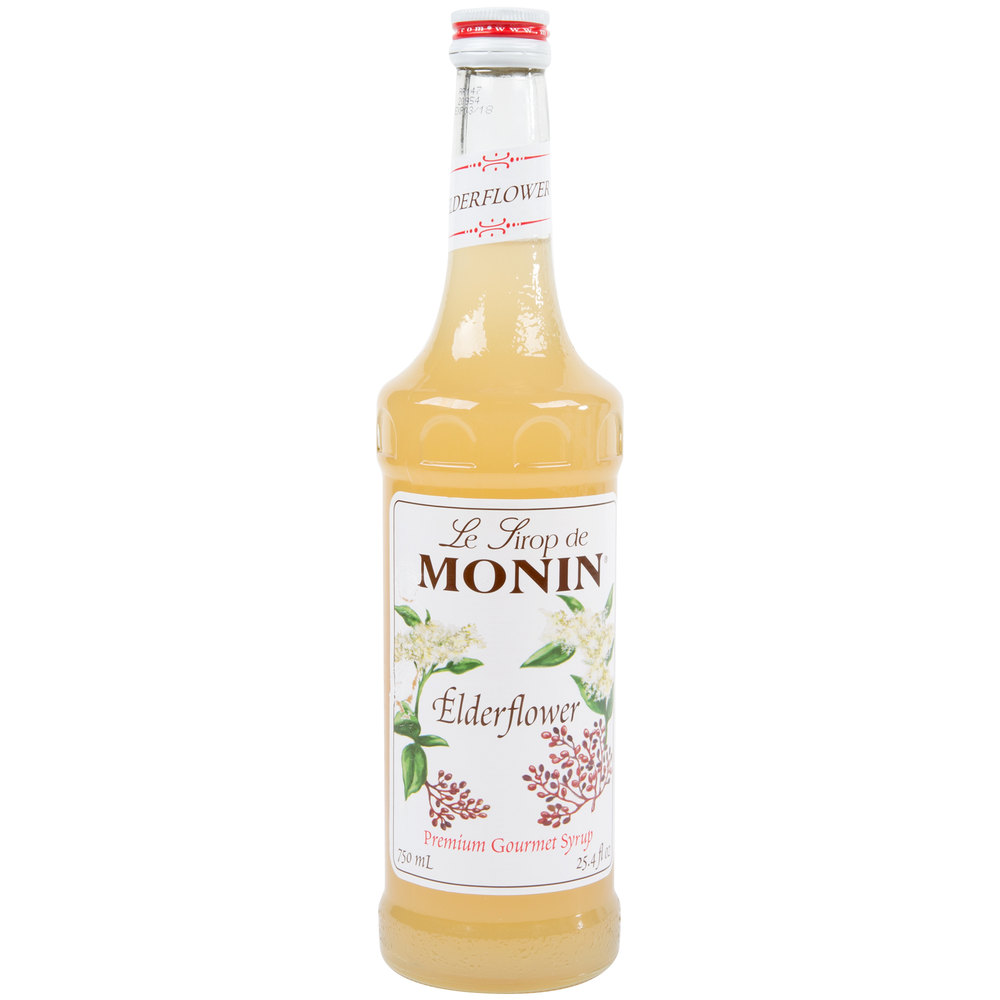 MONIN ELDERFLOWER FL 12/750ML