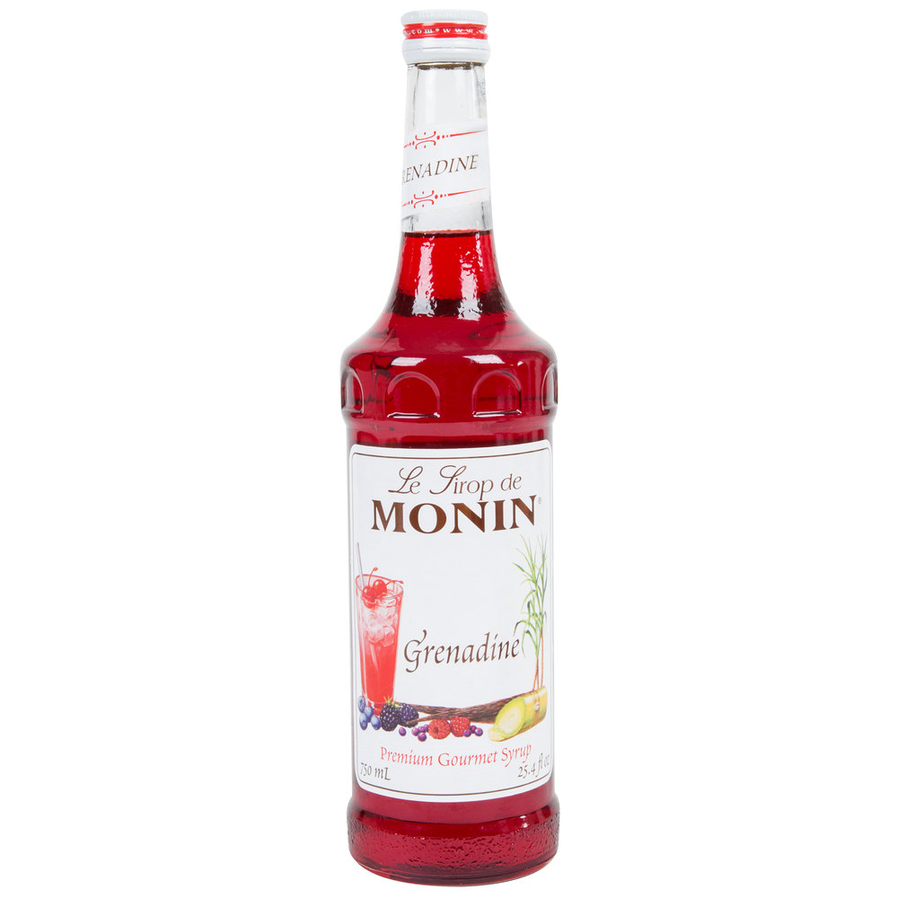 MONIN GRENADINE FLAV 12/750ML