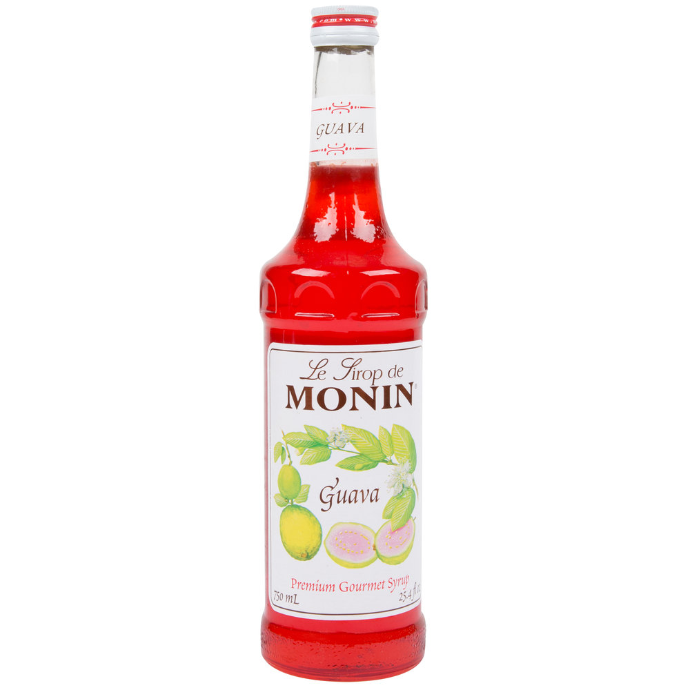 MONIN GUAVA FLAV 12/750ML