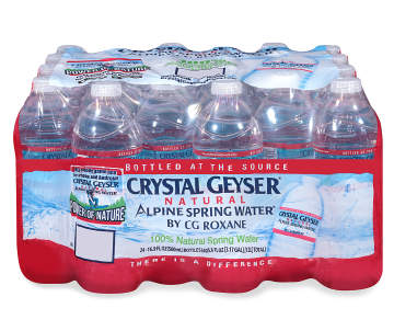 WATER CRYSTAL GEYSER 40/16.9oz