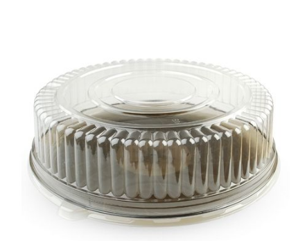 LID PLS 16&quot; CLR DM PET 25CS  9601-L