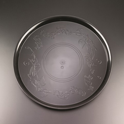 CATER TRAY 18&quot; BLK 25CS  EMI280B