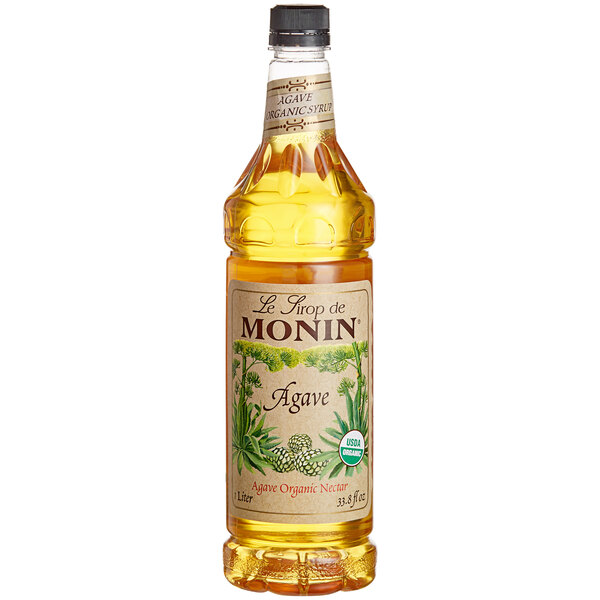 MONIN AGAVE SYRUP ORGANIC  6/750ML