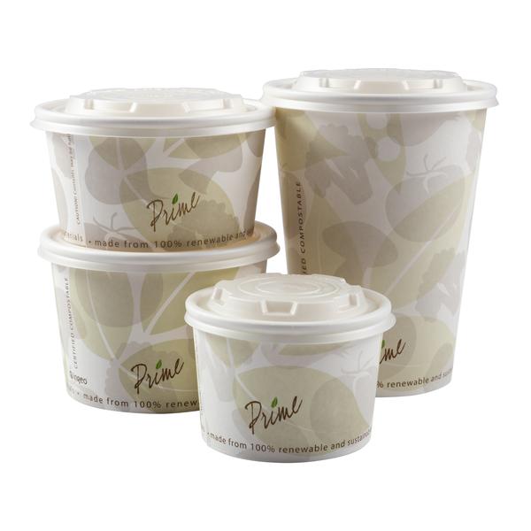 1409-CONTAINER PAPER SOUP PLA &amp; LID 