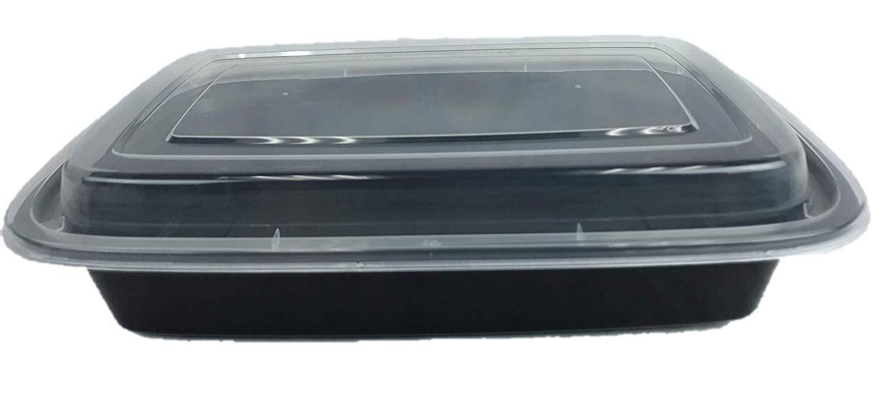 CONT PLS 32z PP RECT BLK 150CS  FP-RT-32