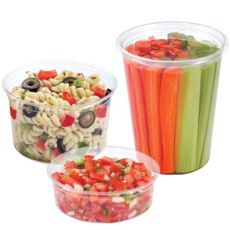 1406-CONTAINER PLASTIC DELI PP &amp; LID